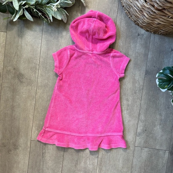 Y2K Swim Coverup Dress Terry Cloth Circo Toddler Girl Size 2T - Picture 4 of 13